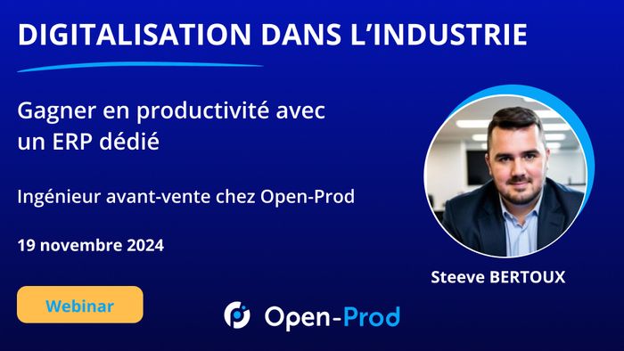 Industriels, découvrez comment optimiser vos processus et gagner en productivité grâce à un un ERP dédié aux entreprises industrielles.