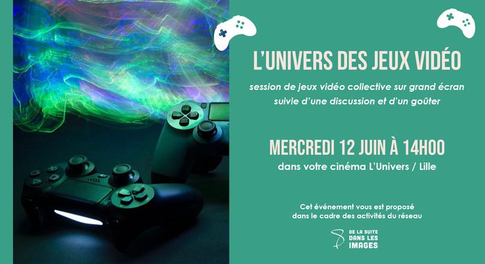 Session de jeux vidéo collective