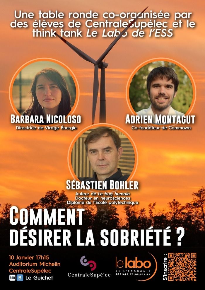 Table ronde avec le pôle projet transition écologique et solidaire et le think tank, labo de l'ESS