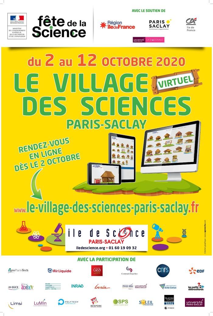 Pour cette édition 2020, c'est en ligne que CentraleSupélec et l'Université Paris-Saclay fêteront la science !