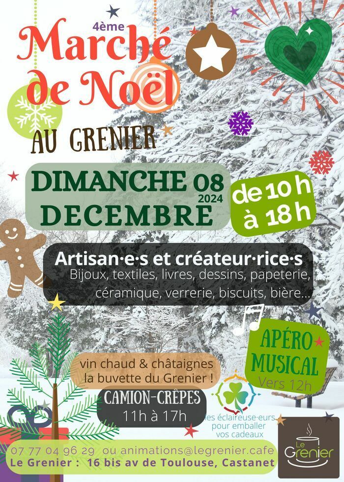 4ème Marché de Noel au Grenier