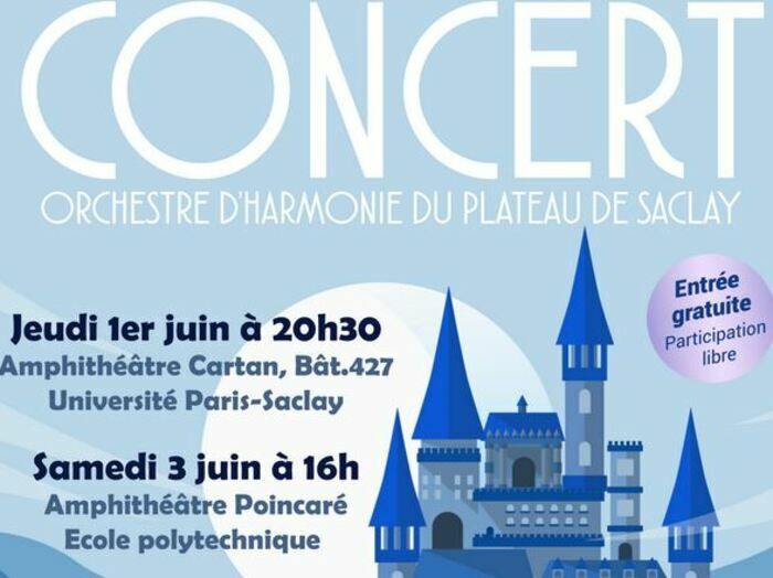 L’association des Orchestres du Plateau de Saclay organisent trois nouveaux concerts la semaine prochaine.