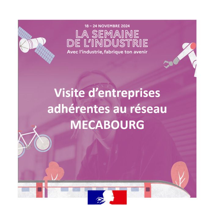 Nous accompagnons les élèves d'un collège de l'Ain à découvrir une entreprise industrielle et ses différents métiers. L'entreprise est adhérente au réseau d'industries métallurgiques: MECABOURG.