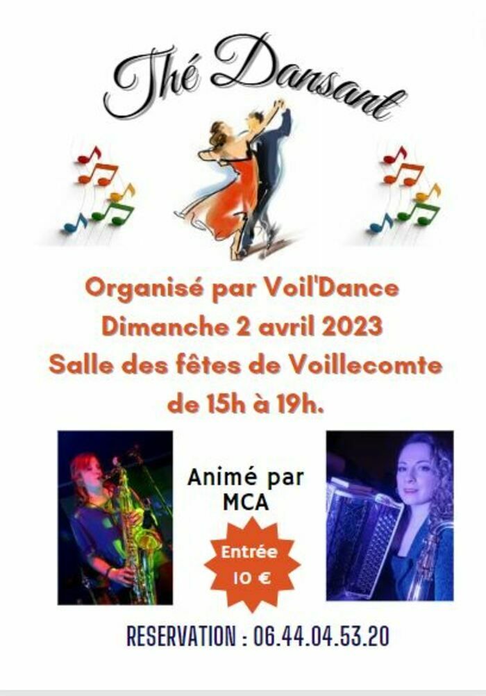 Thé dansant organisé par Voil'Dance à Voillecomte