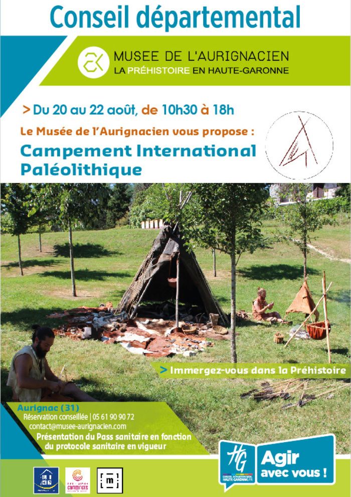 Plongez dans la Préhistoire grâce à la 1ère édition du Campement International Paléolithique