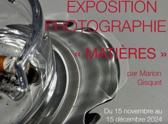 Exposition de photographies sur le thème atypique «Matières».