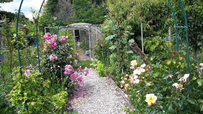 Vom konventionellen zum natürlichen Garten: eine Welt, in der sich Gemüse, Blumen und Früchte vermischen.