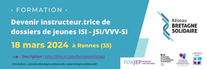 Vous avez une expérience de la solidarité internationale ou de projets éducatifs ? Devenez instructeur des dispositifs ISI - JSI/VVV-SI en faveur de la mobilité et de l'ouverture au monde des jeunes !