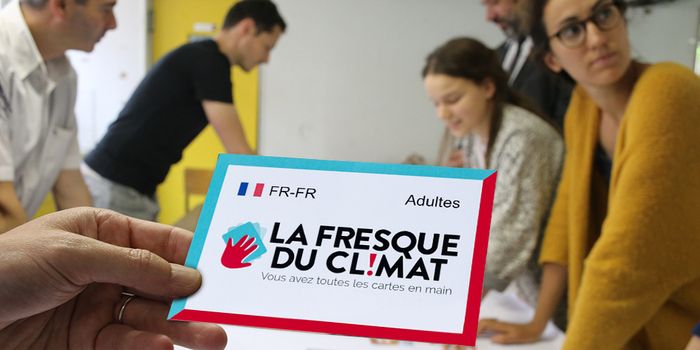 En 3 heures, l’atelier collaboratif « la Fresque du Climat » permet de comprendre l’essentiel des enjeux climatiques pour passer à l’action.