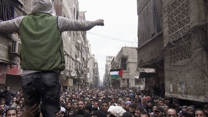 Cette séance est la première apparition publique d’un cycle de projections et de rencontres initié par un collectif d’étudiants du Fresnoy autour des conflits en Palestine, au Liban et en Syrie.