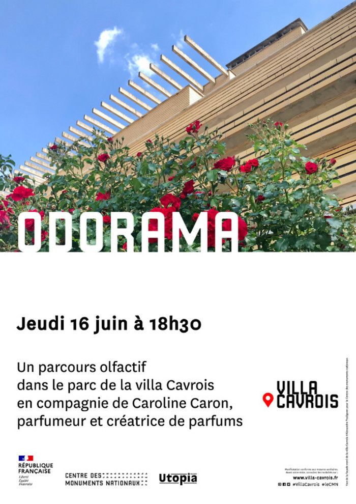 Un parcours olfactif dans le parc de la villa Cavrois en compagnie de Caroline Caron, parfumeur et créatrice de parfums