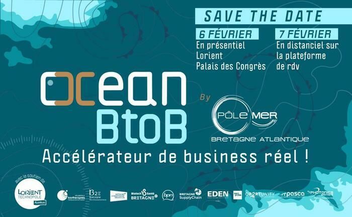 Ocean BtoB est la convention d'affaires annuelle autour des technologies de la mer ouverte aux entreprises de tous domaines maritimes et de l’économie bleue.