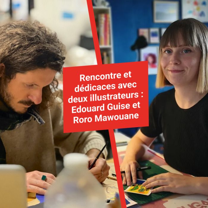 Rencontre avec deux illustrateurs à l'office de tourisme