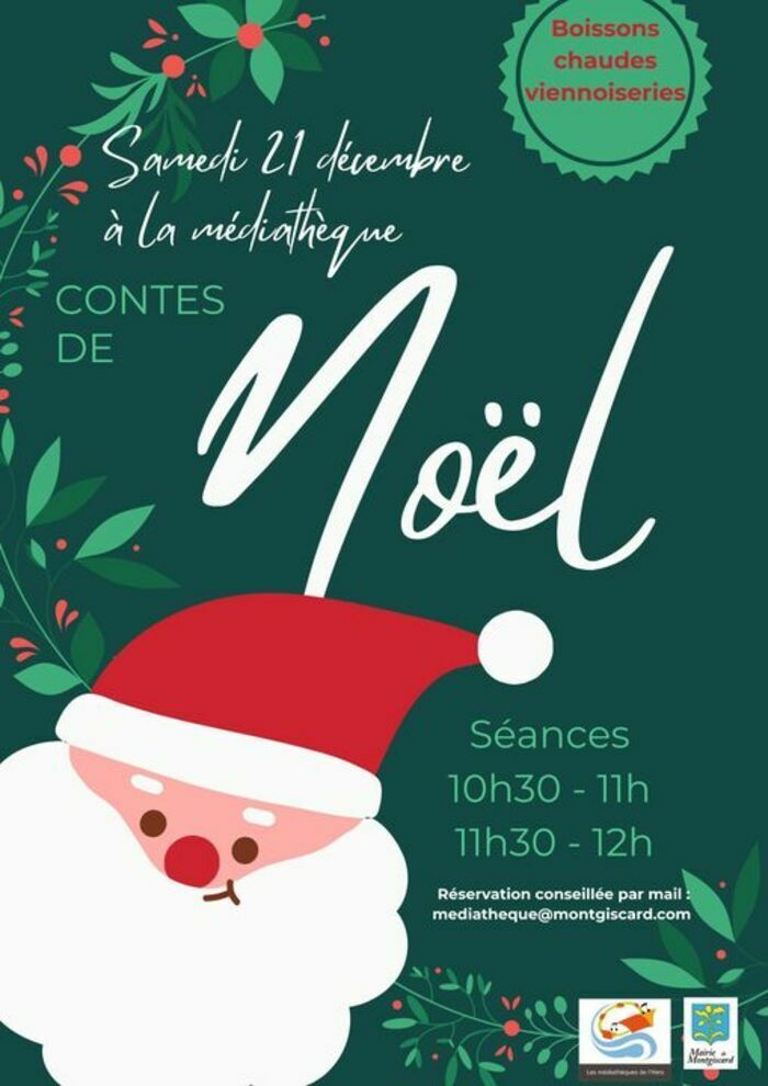 Bientôt Noël !... Pascale vous attend le 21 décembre à la médiathèque pour les traditionnels contes. Deux séances : 10 h 30 - 11 h et 11 h 30 - 12 h