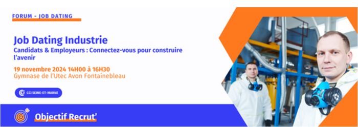 Job Dating Industrie : Candidats & Employeurs, connectez-vous pour construire l’avenir