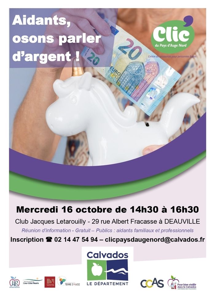 Aidants familiaux et professionnels, cette réunion animée par Finances et Pédagogie répondra à vos principales préoccupations financières face à la perte d'autonomie d'une personne âgée