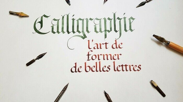 Atelier de 3 h, avec un artiste Calligraphe Enlumineur professionnel, Eric Montigny, plus de 33 ans d'expérience. L'art de la "belle écriture" un atout artistique pour l'écriture.