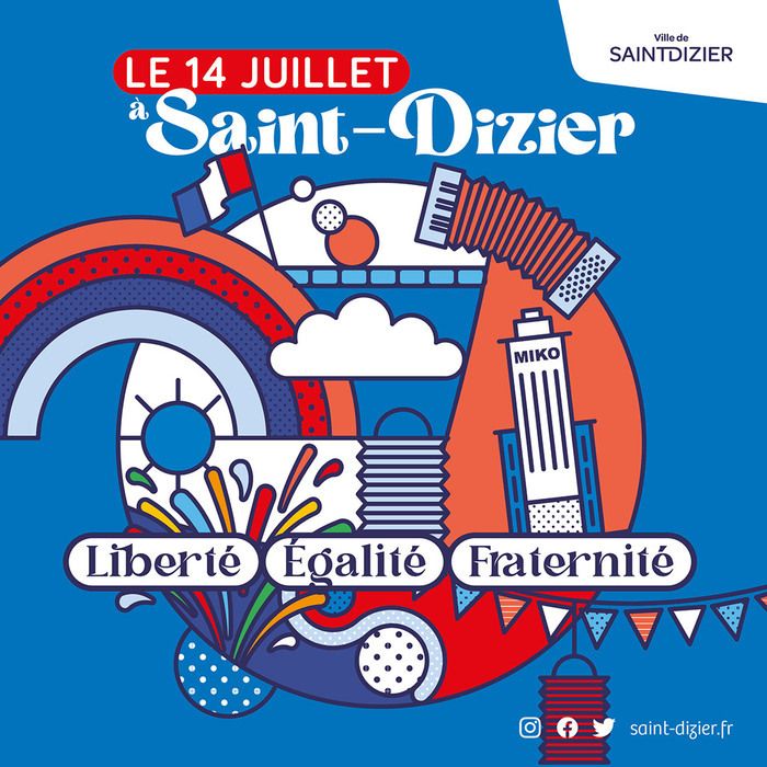 Programme des animations du 14 juillet à Saint-Dizier