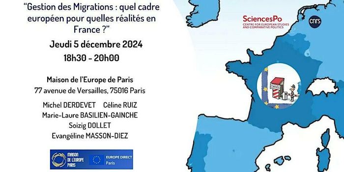 Cette conférence entend revenir sur la manière dont les questions migratoires sont gérées tant au niveau européen qu'au niveau français.