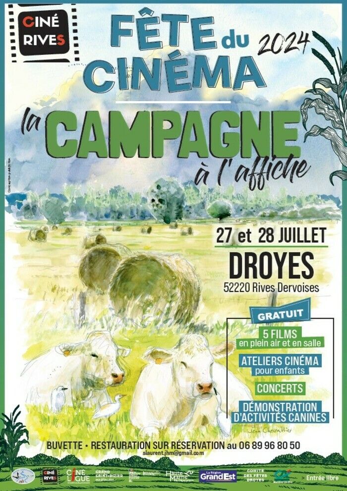 Ciné Rives vous propose de venir fêter le cinéma en plein air et en salle avec de nombreuses animations