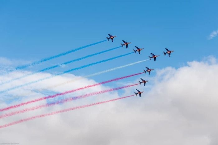 La Patrouille de France effectuera un vol avec fumigènes le mercredi 23 juin à 17h45 au-dessus du canal « Entre Champagne et Bourgogne » à Saint-Dizier.