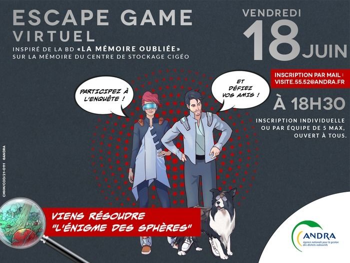 Escape game 100% numérique