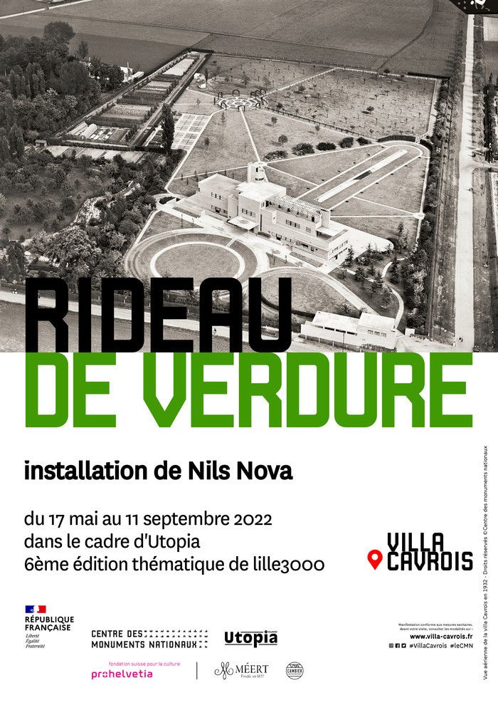 Découvrez l'installation de l'artiste Nils Nova à la villa Cavrois !