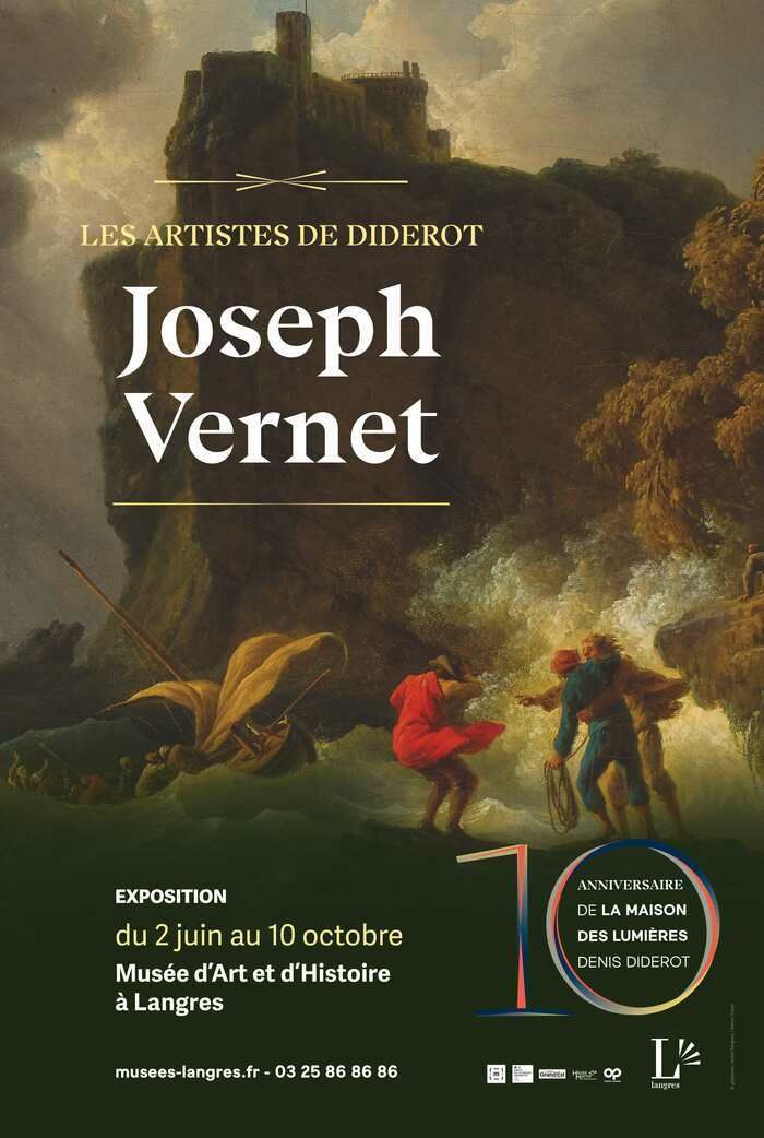 Une médiatrice vous fait découvrir l’exposition temporaire Joseph Vernet.