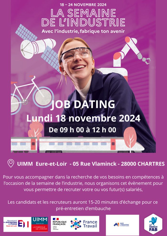 JOB DATING DE L'INDUSTRIE