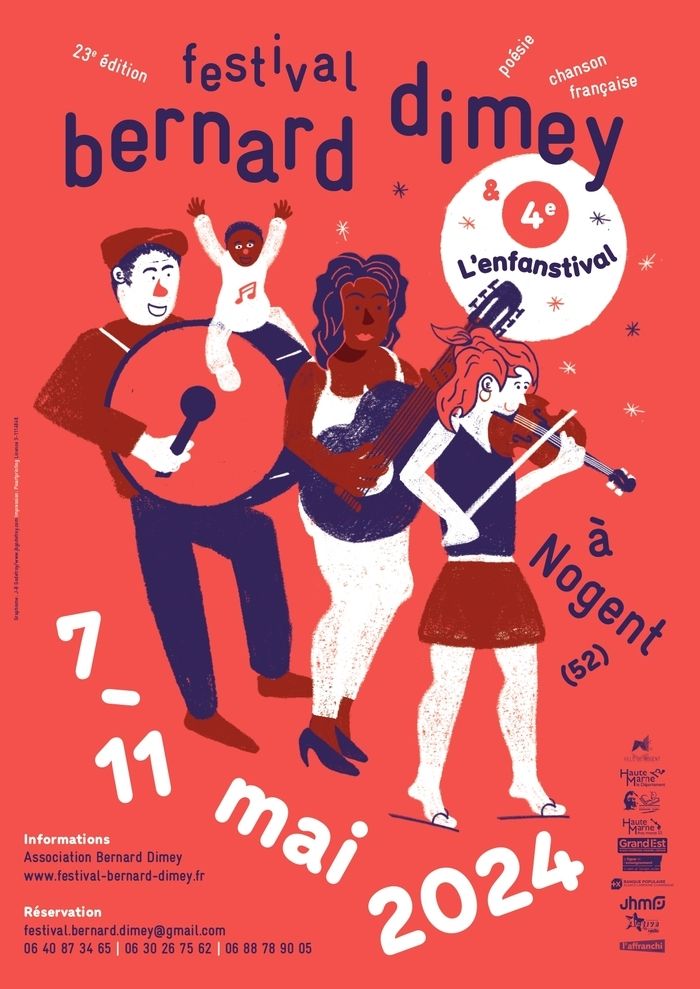 Festival pour la promotion de l’œuvre de Bernard DIMEY, la poésie et la chanson francophones