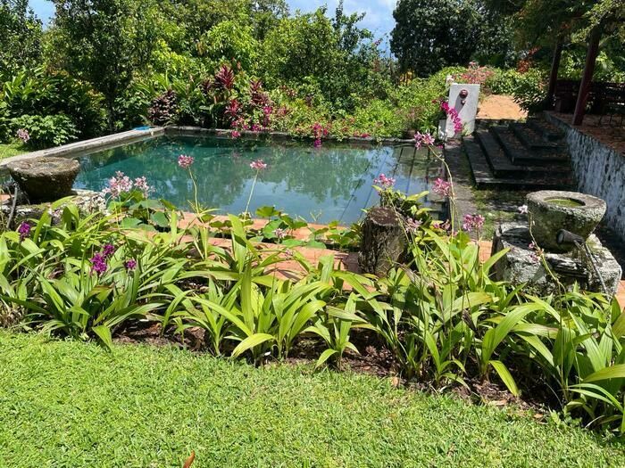 Willkommen in der Habitation Beauséjour in Martinique, wo Architektur auf üppige Natur trifft. Eingebettet in eine grüne Umgebung enthüllt dieses historische Haus einen bezaubernden Lustgarten,...