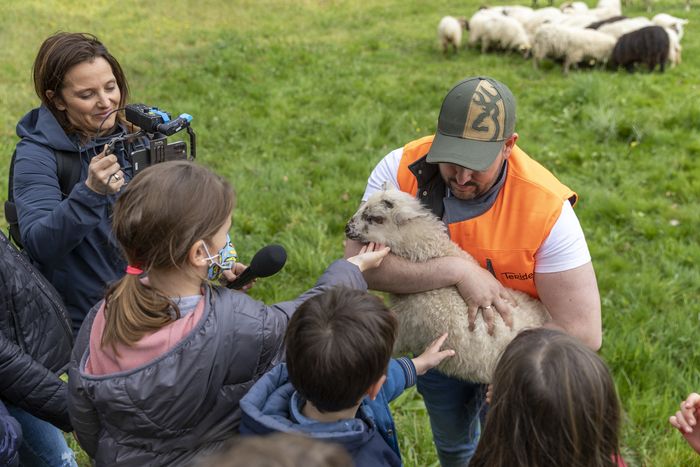 Venez découvrir de manière ludique les moutons de la race landaise, leur alimentation, leurs comportements, les soins apportés et les bienfaits qu'ils prodiguent à la biodiversité.