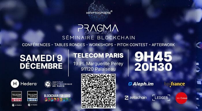 La journée comportera plusieurs conférences, tables rondes et workshops (ateliers de code) basés sur l'écosystème blockchain.