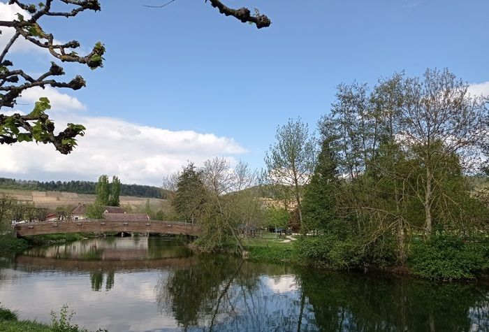 Anlässlich des Rendezvous in den Gärten 2024 sind Sie eingeladen, zur Pastete von Chablis zu kommen, die an den Park der Freiheit angrenzt, indem Sie die Brücke überqueren, die sie verbindet, für eine