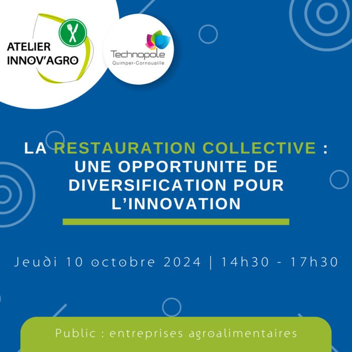 Atelier en petit groupe réservé aux industriels de l'agroalimentaire