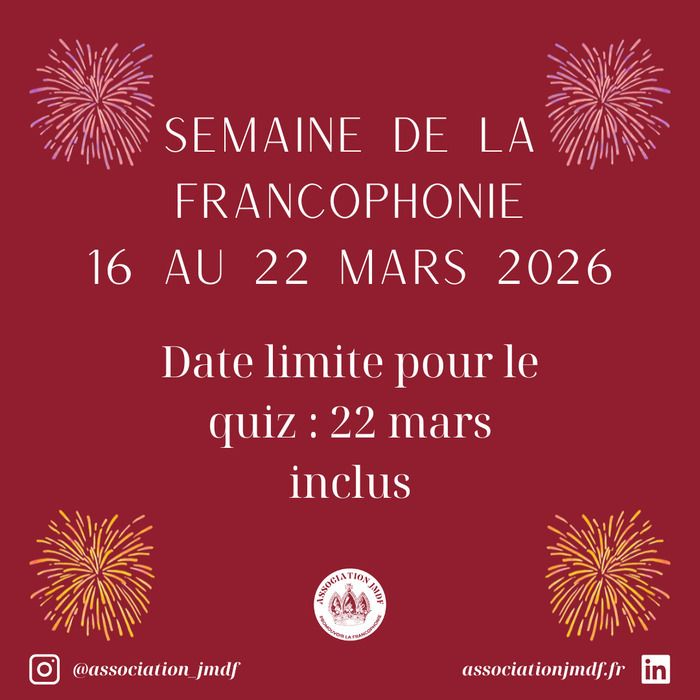 Événement se déroulant dans le cadre de la Journée internationale de la Francophonie
