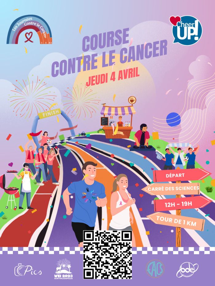 Cheer Up' organise une course caritative contre le cancer