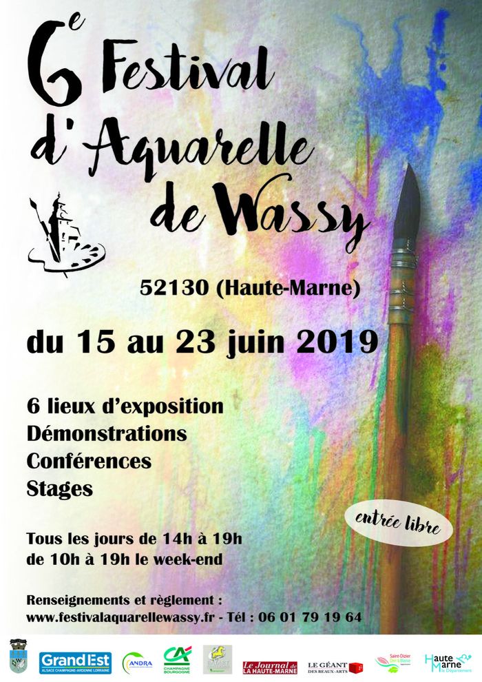 6lieux d’exposition 50 peintres aquarellistes internationaux stages démonstrations conférences