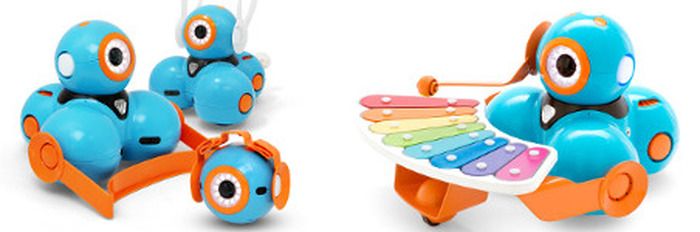 De drôles de petits robots sont en sommeil à la Médiathèque... Pour les voir s’éveiller, bouger, danser et interagir ensemble, il va falloir les programmer !