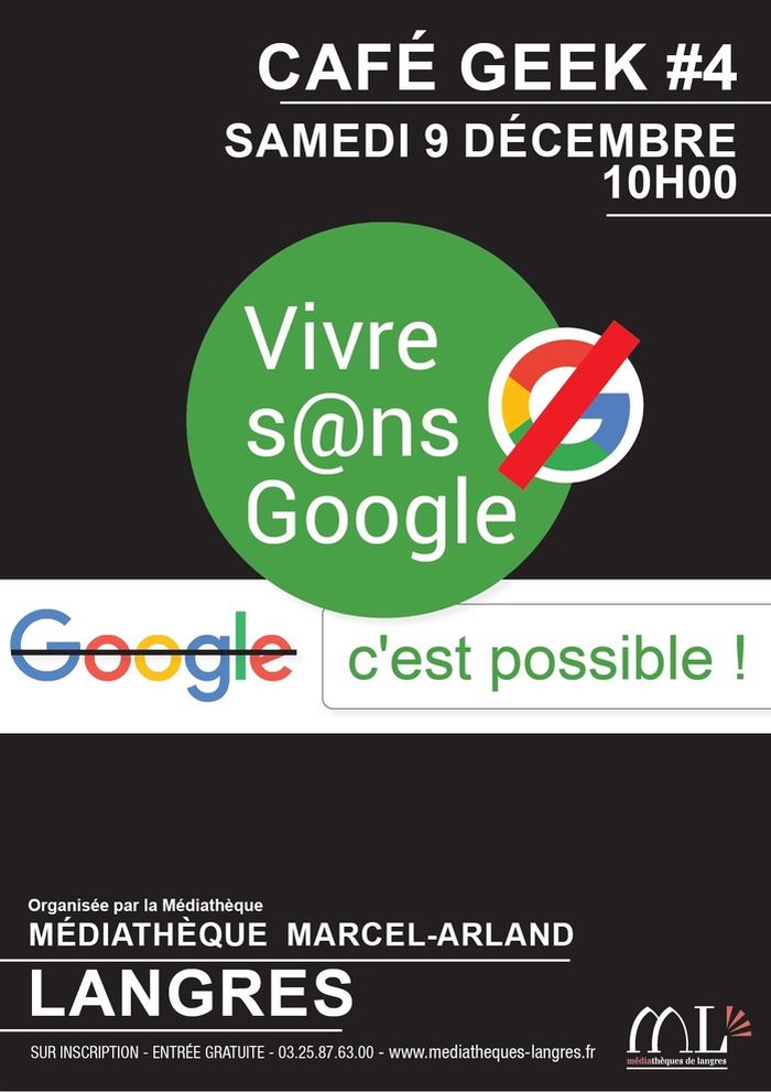 Vivre sans Google, c'est possible !