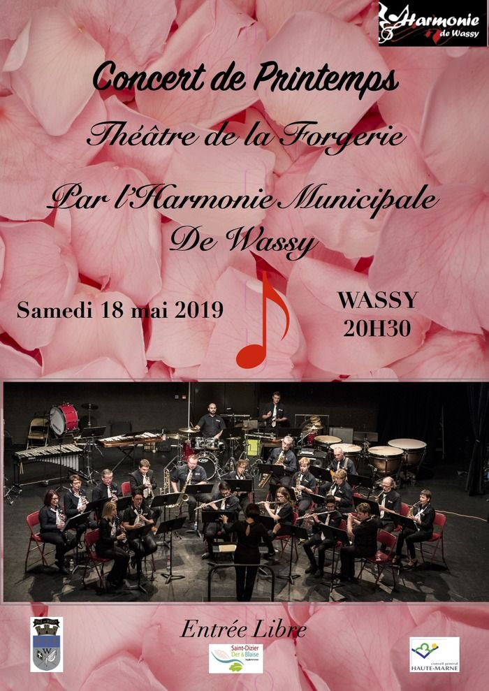 Concert de printemps, de l'Harmonie de Wassy