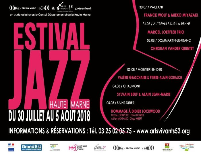 "ESTIVAL JAZZ" ... Le nouvel événement musical de l'été en Haute-Marne !