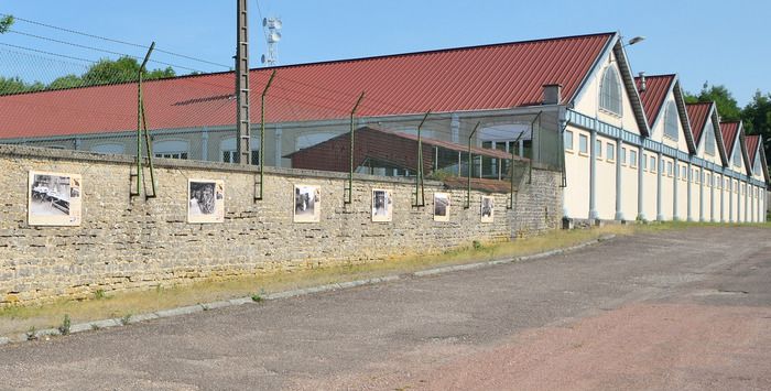 Exposition en extérieur de photos d'archives datant de la Grande Guerre