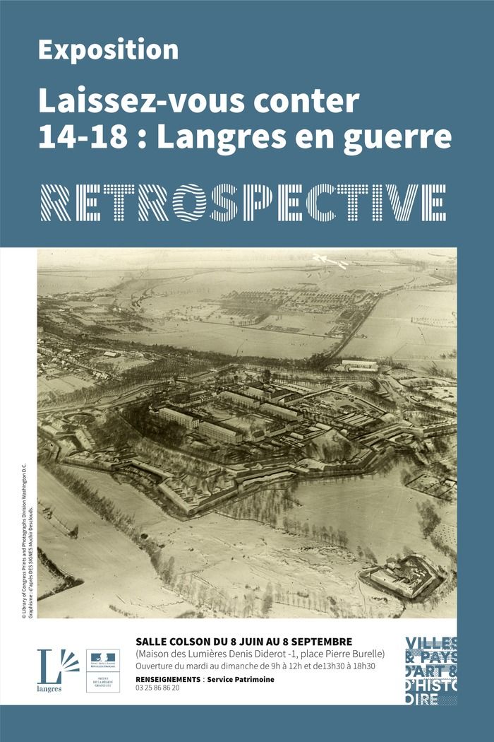 Depuis 2014, le service Patrimoine participe au centenaire de la Grande Guerre à travers une exposition annuelle. Cette exposition rétrospective revient sur les principaux événements.