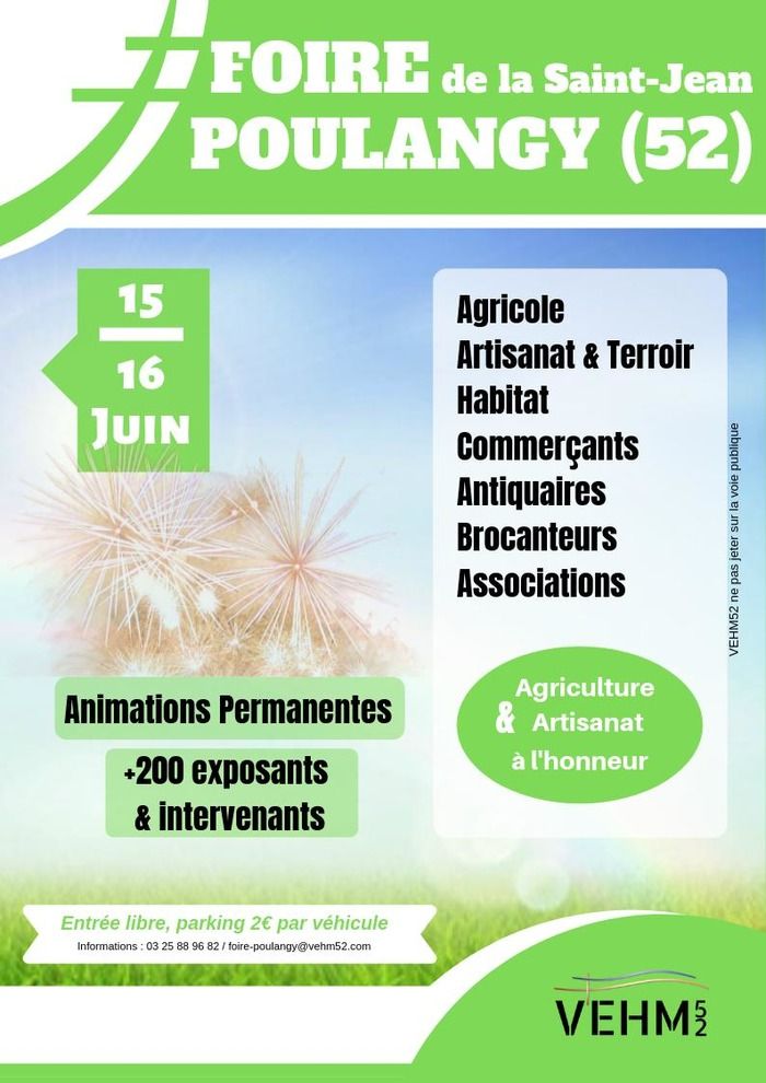 Cette foire met à l'honneur l'agriculture et l'artisanat à travers plusieurs animations à thèmes