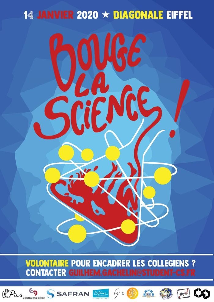 Mardi 14 janvier, l’association étudiante Espérance en Béton organise le forum "Bouge la Science !" sur le campus Paris-Saclay.