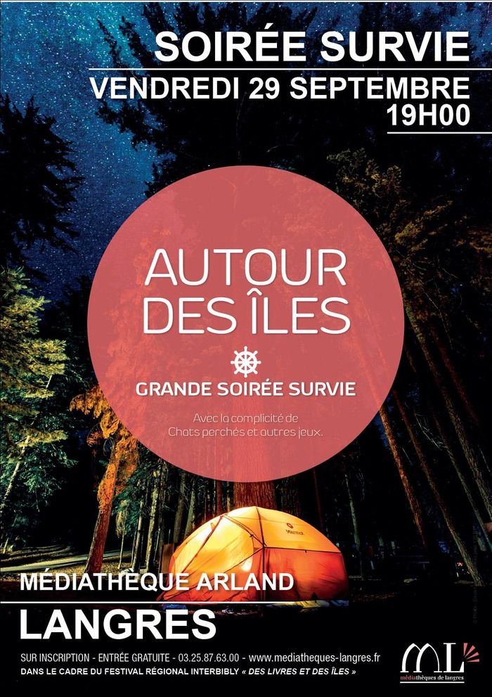 Dans le cadre du festival régional littéraire « Des livres et des îles » organisé par Interbibly, la médiathèque Marcel-Arland vous convie à son troisième rendez-vous autour des îles.