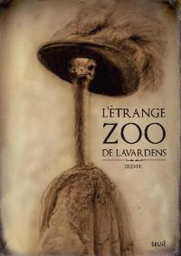 Spectacle familial, mise en scène de l'album de Thierry Dedieu "l'étrange zoo de Lavardens" par la compagnie Thearto.