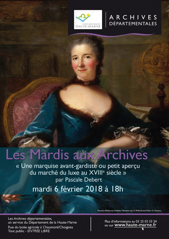 Conférence dans le cadre des Mardis aux archives