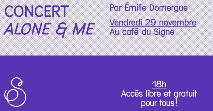 Concert par Emilie Domergue